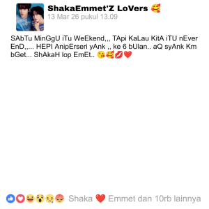 SHAKA EMMET 6 BULAN!