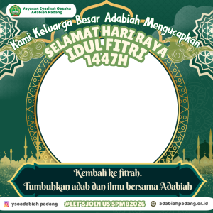 Bingkai Idul Fitri Adabiah