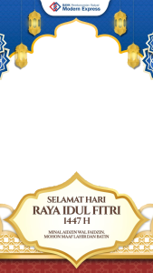 UCAPAN IDUL FITRI BPR MODEX