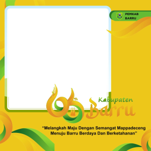 Bingkai Hari Jadi Barru 66 Tahun