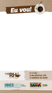 Café com Rh - Eu vou!