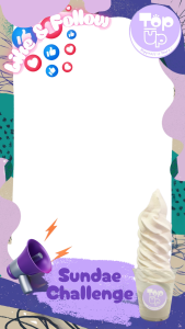 Frame kontes foto sundae challenge