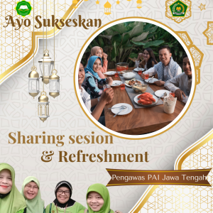 Sering sesion dan Refreshment pengawas PAI Propinsi Jawa Tengah