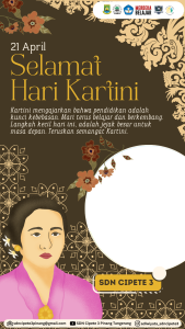 Bingkai Hari Hari Kartini SDN Cipete 3