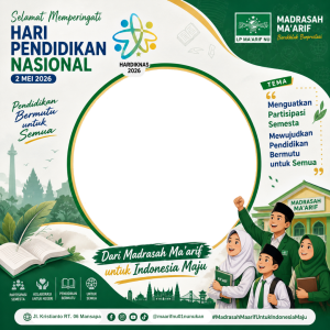 LP MA'ARIF NU 01 NUNUKAN : Selamat Memperingati Hari Pendidikan Nasional 2026