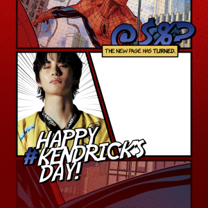 kendrick’s birthday 🕷️