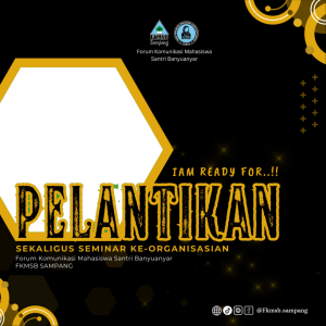 Bingkai pelantikan