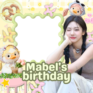 Mabel's birthday