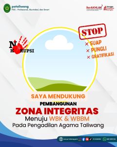 Bingkai Zona Integritas PA Taliwang