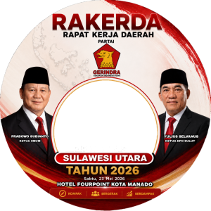 RAKERDA PARTAI GERINDRA SULAWESI UTARA 2026