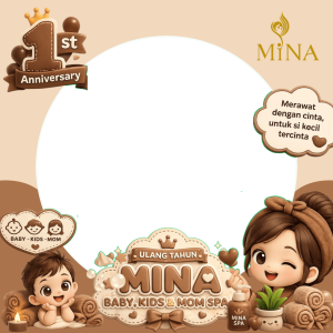 1st ANIVERSARY MINA BABY, KIDS & MOM SPA