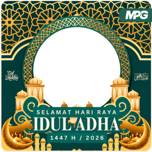 Bingkai ucapan selamat idul adha
