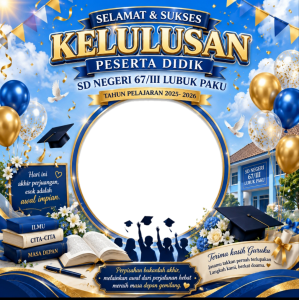Bingkai Pelepasan dan perpisahan kelas VI