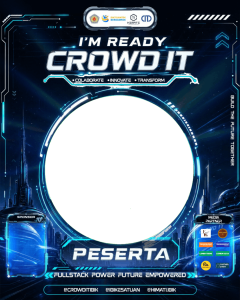 Bingkai PESERTA CROWD IT 2026