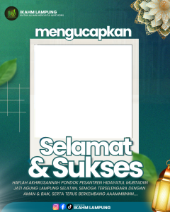 Bingkai IKAHM LAMPUNG HAFLAH 2026