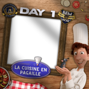 DAY 1 — LA CUISINE EN PAGAILLE