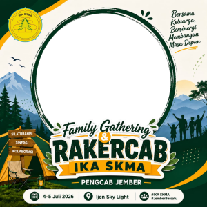 Family Gathering dan Rakercab IKA SKMA Pengcab Jember