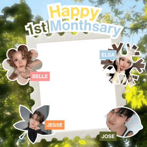 1st Monthsary Seasons 🍀🍁🍉❄️