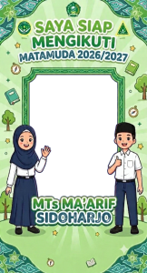matamuda 2026/2027 MTs Ma'arif Sidoharjo