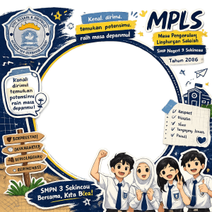 Bingkai MPLS SMP Negeri 3 Sekincau Tahun 2026