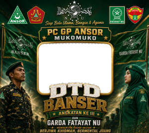 Bingkai DTD PC Gp Ansor Mukomuko2026 2