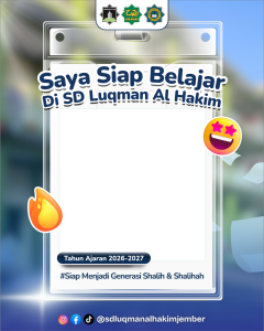 Siap Belajar Di SD Luqman Al Hakim Jember