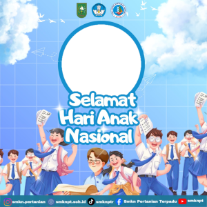 Bingkai Hari Anak Nasional SMK Pertanian Terpadu Pekanbaru2026