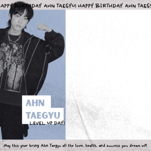 Ahn Taegyu Level Up!