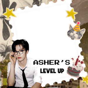 happy level up, ashie!
