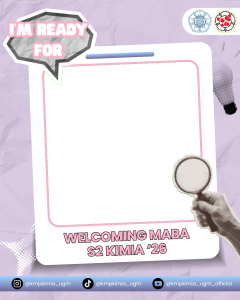 WELCOMING MABA PASCASARJANA KIMIA UGM 2026