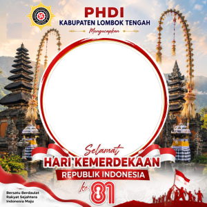 PHDI Loteng Bingkai Kemerdekaan Indonesia