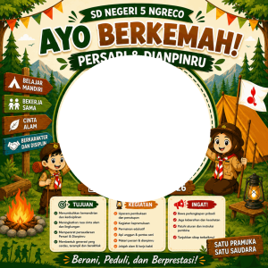 Bingkai ayo berkemah