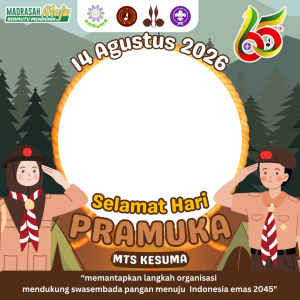 Hari pramuka ke 65 tahun pangkalan MTs Kesuma