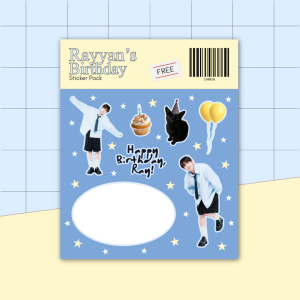 Ray's Birthday Sticker Pack