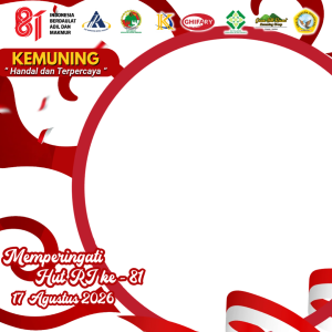 Bingkai Kmerdekaan RI ke 81 Kemuning Group
