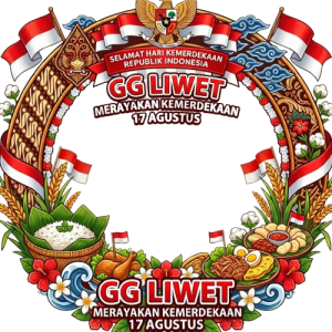 bingkai hari raya indonesia GG LIWET 01/03