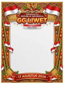 bingkai hari raya indonesia GG LIWET 01/03