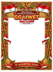 bingkai hari raya indonesia GG LIWET 01/03