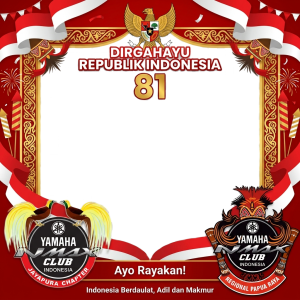 Dirgahayu RI ke 81 - by YNCI Jayapura Chapter