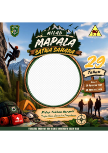 Bingkai Milad Mapala Satwa Sahara