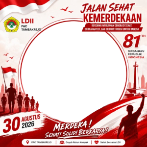 Jalan Sehat Kemerdekaan Hut RI ke 81