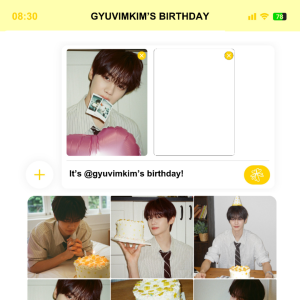@gyuvimkim’s birthday!