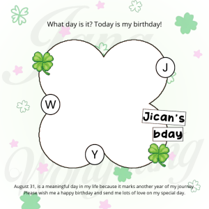 Jican’s bday