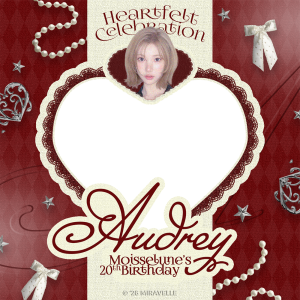 #Heartfelt20th for Audrey The Cupid જ⁀➴°⋆