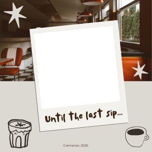 Until the last sip… | Cremanoir is closing down🤍