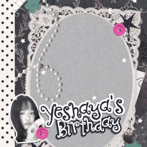 yeshaya’s born-day ♡