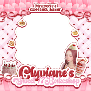 #Sweet17Bakeshop for Clyviane The Baker  ‧₊˚ 🍞 ⋅ ☆