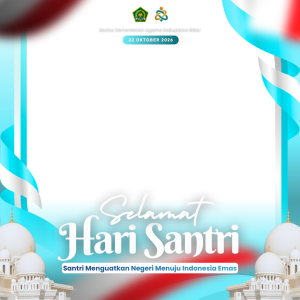 Bingkai Hari Santri Kemenag Kab. Blitar 2026