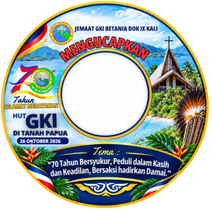 bingkai hut gki ke 70